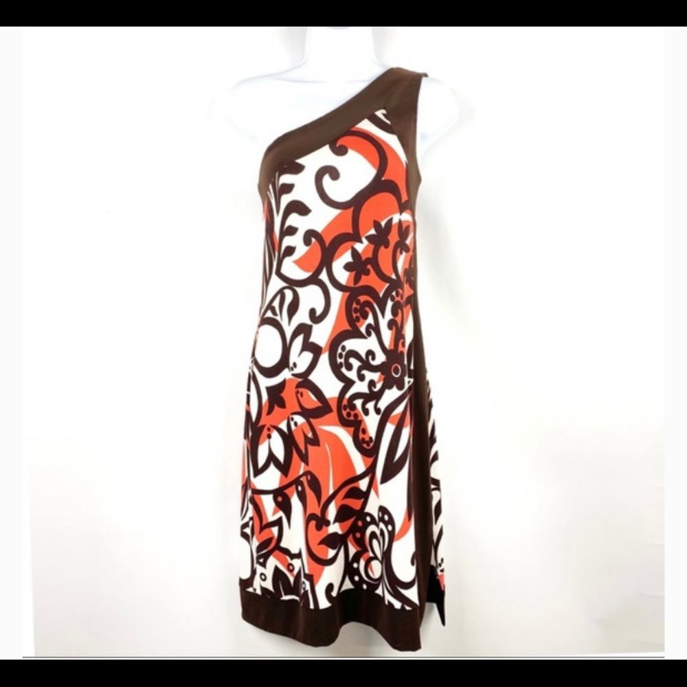 Bisou Bisou one shoulder dress